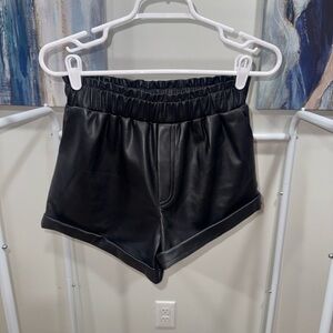 Pleather Forever21 Women’s Shorts